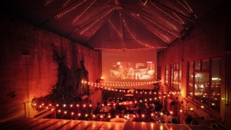 The Foreign Cinema is the perfect setting for a romantic dinner. Photo courtesy of Foreign Cinema. 