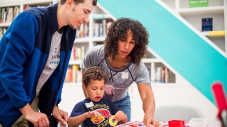 Enjoy art projects at SFMOMA's Family Day this weekend in the Bay Area. Photo courtesy of SFMOMA.
