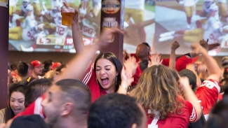 Cheer on the home team at George & Walt's. Photo courtesy of San Francisco Standard.