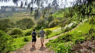 Hit the trails on your next Bay Area date night. Photo courtesy of San Francisco Recreation and Parks.