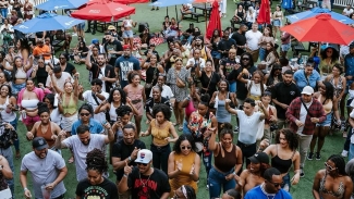 Dance and dine at OMCA's Hella Juneteenth Festival. Photo courtesy of Oakland Museum of California.