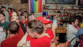 Enjoy a lively atmosphere at Hi Tops on game days. Photo courtesy of Out Sports.