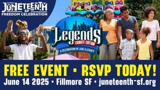 Don't miss the Juneteenth Freedom Celebration in San Francisco. Photo courtesy of Eventbrite.