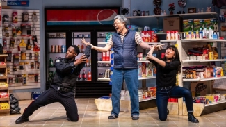 Catch “Kim’s Convenience” at the Toni Rembe Theater this weekend in the Bay Area. Photo courtesy of Dahlia Katz via Bay City News.