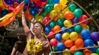 Enjoy the infamous San Francisco Pride Parade this June in San Francisco. Photo courtesy of San Francisco Travel Association.