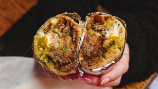 La Taqueria serves some of the best burritos in San Francisco. Photo courtesy of The Infatuation.