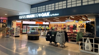 Recently opened Little Main St. is a fun addition to the Oakland Airport. Photo courtesy of Port of Oakland.