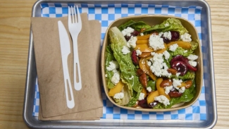 Grab food to go or dine inside at the new Nopa Fish in the San Francisco Ferry Building. Photo courtesy of Nopa Fish.