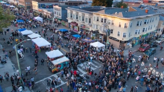 Oakland First Fridays are a fantastic way to kick off the weekend! Photo courtesy of Hanover Broadway.