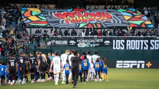 Don't miss the Oakland Roots in action this weekend. Photo courtesy of Florence Middleton for the Oaklandside.