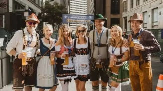 Octoberfest on Front St.