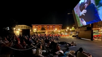 Outdoor Film Fest at Proxy. Photo courtesy of SF Funcheap. 