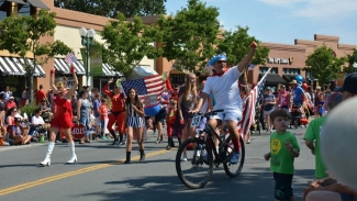 Join the race, watch the parade and marvel at fireworks in Pleasant Hill. Photo courtesy of phjuly4.com.