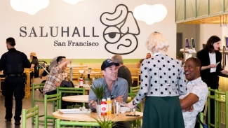 Saluhall offers a unique Super Bowl watch party experience. Photo courtesy of Eater SF. 