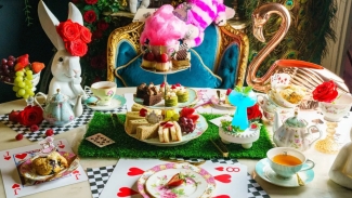 Experience high tea in a creatively beautiful atmosphere at Son and Garden. Photo courtesy of Son and Garden.