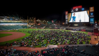 Catch "Superman" at Oracle Park this weekend in San Francisco. Photo courtesy of MLB.com