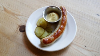 For the ultimate comfort food and refreshing beers, head to German restaurant Suppenküche. Photo courtesy of Suppenküche.