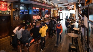 The Lark Bar is a top Bay Area spot to catch a 49ers game. Photo courtesy of The Lark Bar.