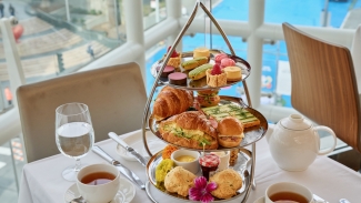 Neiman Marcus' The Rotunda offers a truly luxurious tea experience in San Francisco. Photo courtesy of The Infatuation (Melissa Zink).