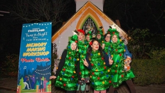 The Children's Fairyland Night Market is fun for the entire family. Photo courtesy of Children's Fairyland. 