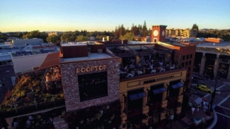 Savor the views from Walnut Creek’s Rooftop NYE Party. Photo courtesy of Rooftop Restaurant and Bar.