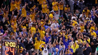 Join fans this weekend at the Chase Center to cheer on the Warriors as they face the Phoenix Suns. Photo courtesy of Chase Center. 