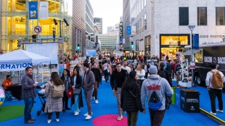 Shop at San Francisco's Winter Walk this holiday season. Photo courtesy of DoTheBay. 