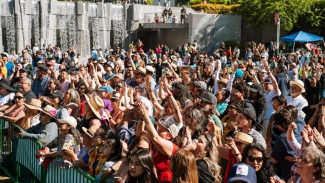 Enjoy children's programs, poetry and music at the Yerba Buena Gardens Festival. Photo courtesy of Yerba Buena Gardens Festival.