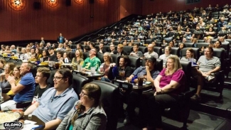 Go to the movies this Galentine's Day! Photo courtesy of Alama Drafthouse. 