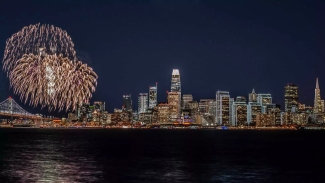 Spend Dec. 31 on the San Francisco waterfront. Photo courtesy of San Francisco Travel. 