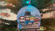 Another chance to win the BART snow family ornament!