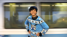 Enter to win the 50th Anniversary BART Ugly Holiday Sweater