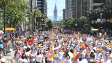 take BART to pride month celebrations 2025