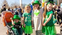 Celebrate St. Patrick's Day in Dublin this weekend near BART. Photo courtesy of Dublin.ca.gov. 