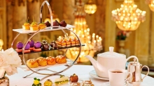 The Palace Hotel offers one of the fanciest afternoon tea experiences in the Bay Area. Photo courtesy of The Palace Hotel. 