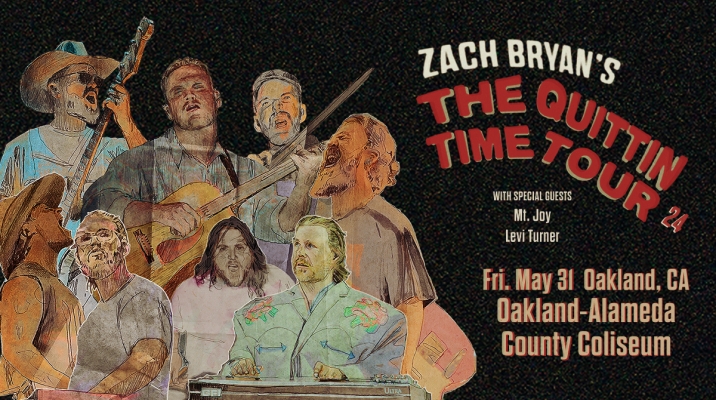 Win ticket to see Zach Bryan & guests at Oakland-Alameda Coliseum