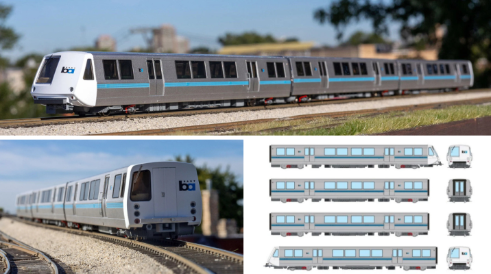 Win a BART Legacy Model Train!
