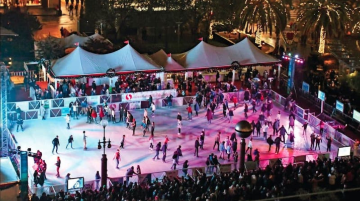 Win tickets for ice skating in the city!