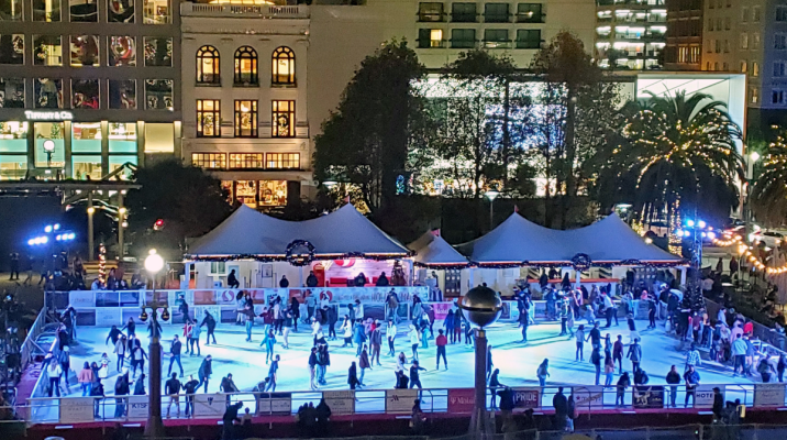 Win ice skating for two in Union Square