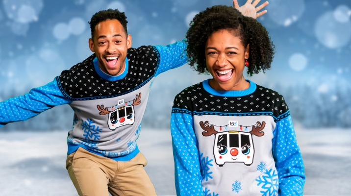 The fun continues... enter to win a 2024 BART Ugly Holiday Sweater