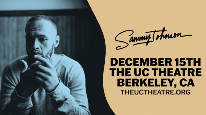 Win tickets to see Sammy Johnson at The UC Theatre