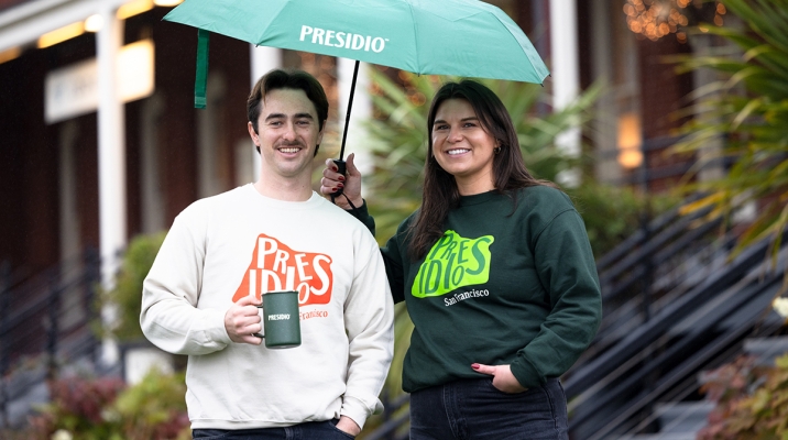 Enter to win San Francisco Presidio swag!