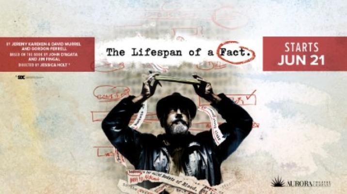 Win two tickets to see "The Lifespan of Fact" at Aurora Theatre