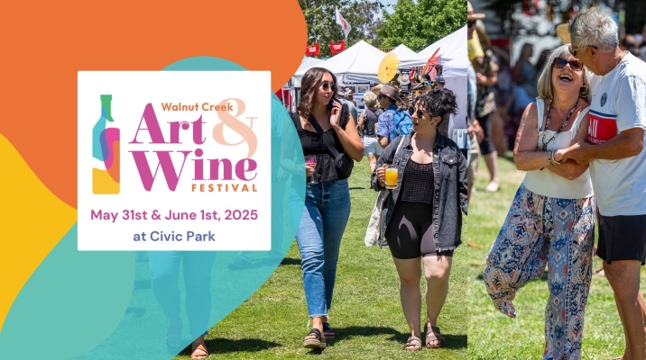 Win glasses + tickets to the Walnut Creek Art & Wine Festival