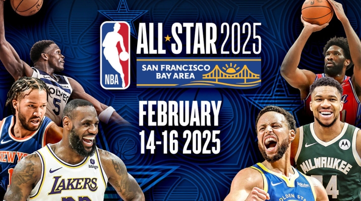 The NBA All Star Game is in the Bay Area this weekend! Photo courtesy of Chase Center. 