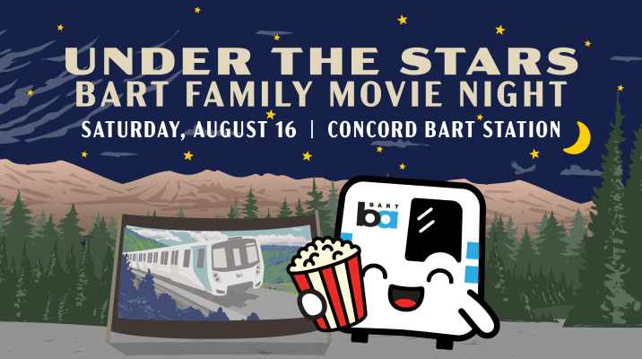 BART hosting move night event