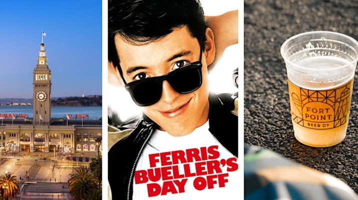 Enjoy "Ferris Bueller's Day off" at the Ferry Building this weekend. Photo courtesy of Eventbrite. 