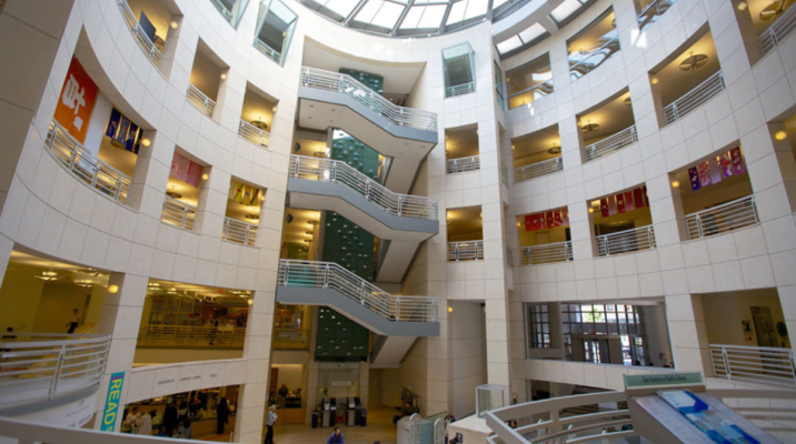 sf main library interior