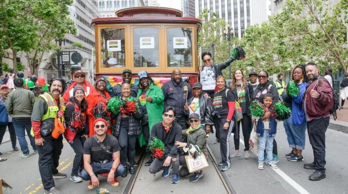 Check out San Francisco's Juneteenth parade this weekend. Photo courtesy of SFMTA. 