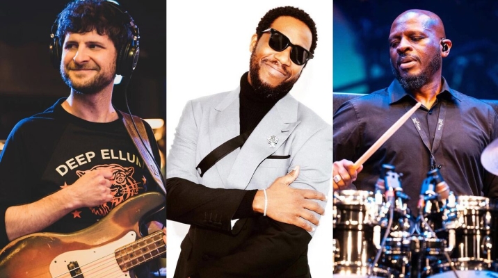 Michael League, Cory Henry, Nathaniel Townsley at Miner Auditorium